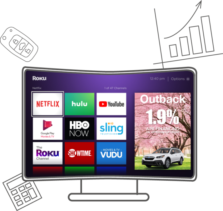Connected TV Advertising Service